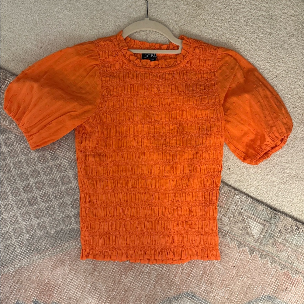 J Crew Orange top